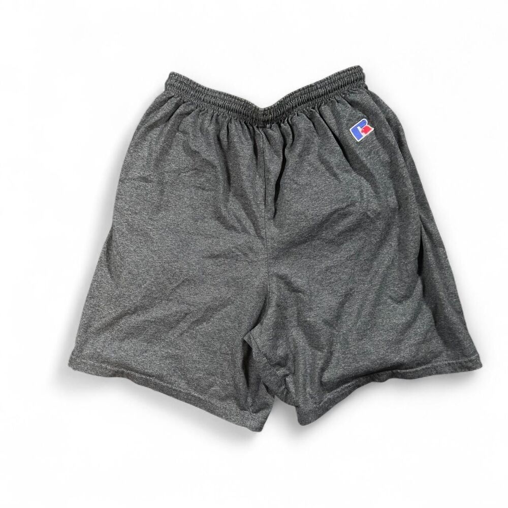 Russell Athletic Shorts Men M Grey Cotton Blend Athleisure Comfort Classic